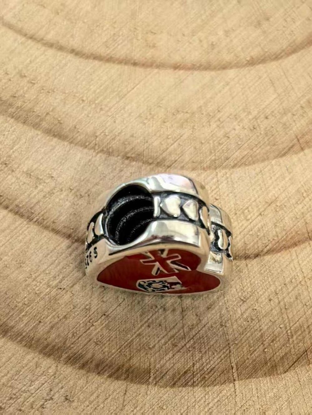 Pandora Bermuda Exclusive Travel Heart Charm Pendant, S925 Silver Jewelry - Picture 4 of 4